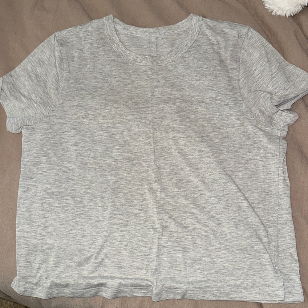 Lululemon classic-fit cotton blend T-shirt Size 6